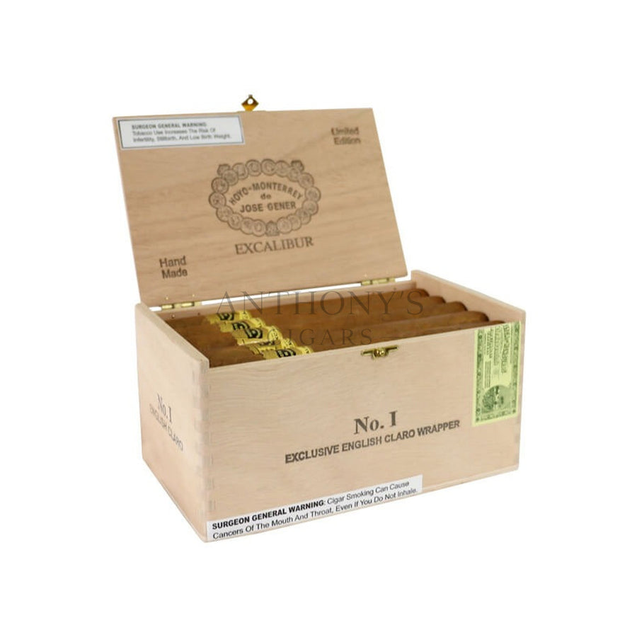 Hoyo de Monterrey Excalibur No. I English Claro - Open Box