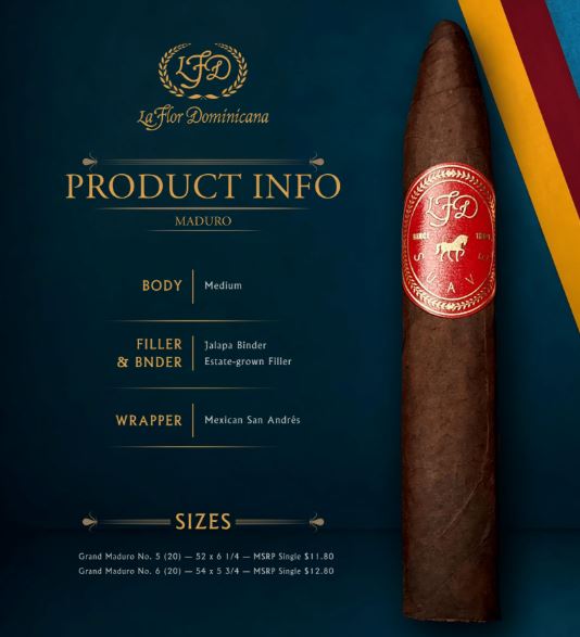 La Flor Dominicana LFD Suave Grand Maduro No. 6 cigar
