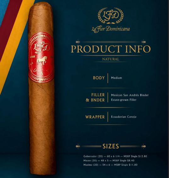La Flor Dominicana LFD Suave Maximo cigar
