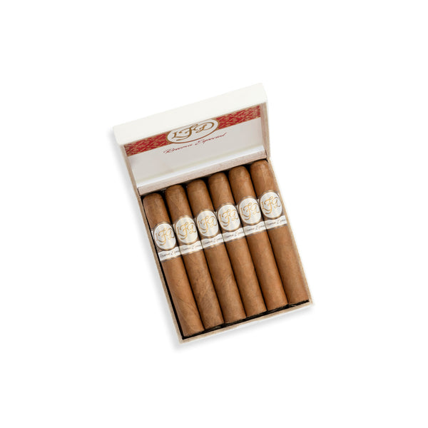 La Flor Dominicana Reserva Especial Gran Robusto open cigar box