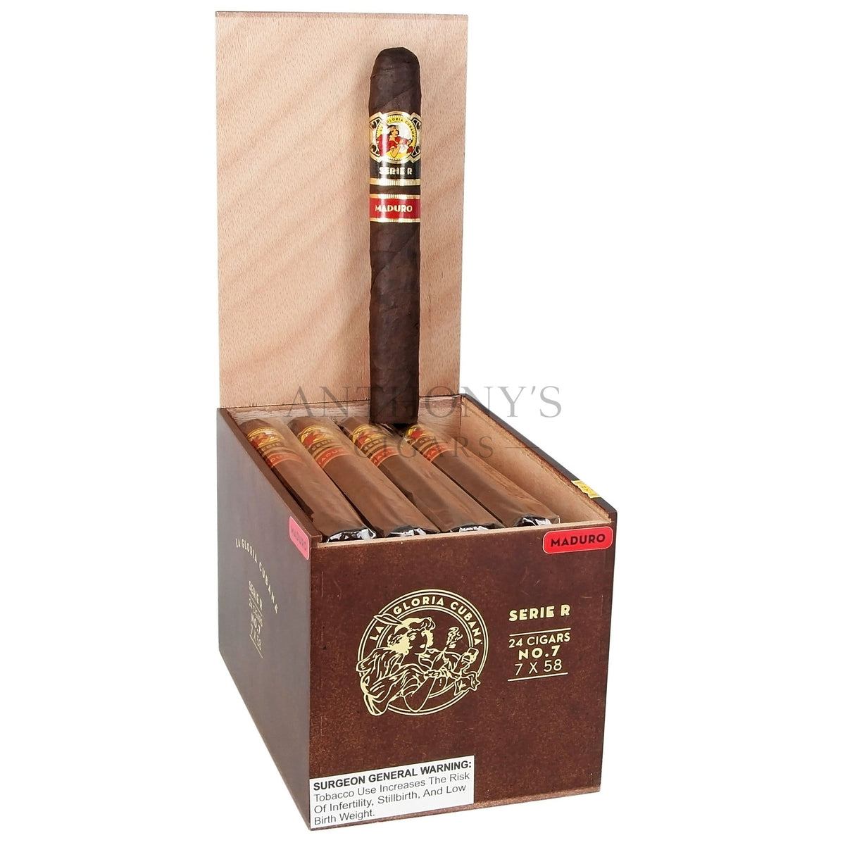 La Gloria Cubana Serie R No. 7 Maduro - Open Box