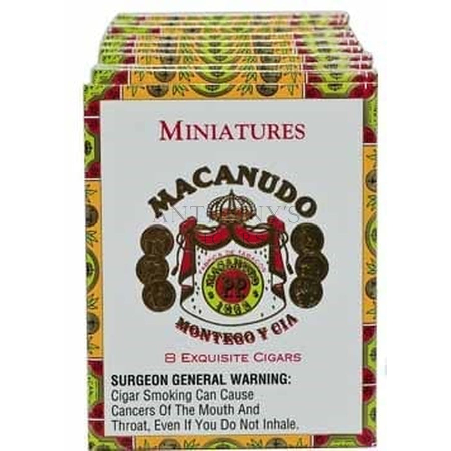 Macanudo Cafe Miniatures 8ct Pack - Closed Box