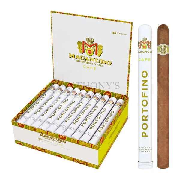Macanudo Cafe Portofino Aluminum Tube - Open Box