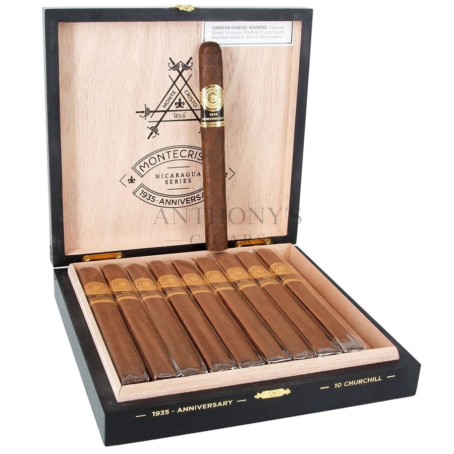 Montecristo 1935 Anniversary Churchill - Open Box