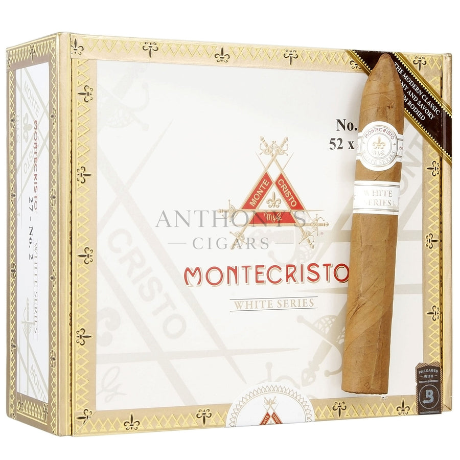 Montecristo White No. 2 Belicoso - Closed Box