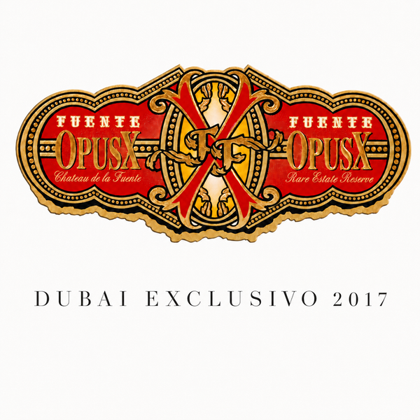 Arturo Fuente OpusX 2017 Dubai Exclusivo No. 56 cigar logo