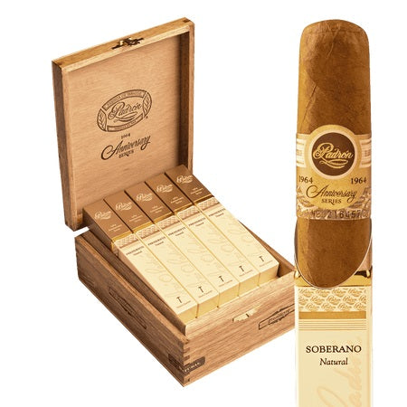 Padron 1964 Anniversary Soberano Natural (Square Tubo)