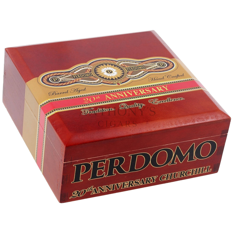 Perdomo 20th Anniversary Connecticut Churchill - Closed Box