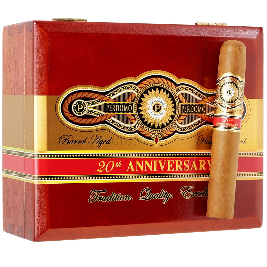 Perdomo 20th Anniversary Connecticut Gordo - Closed Box