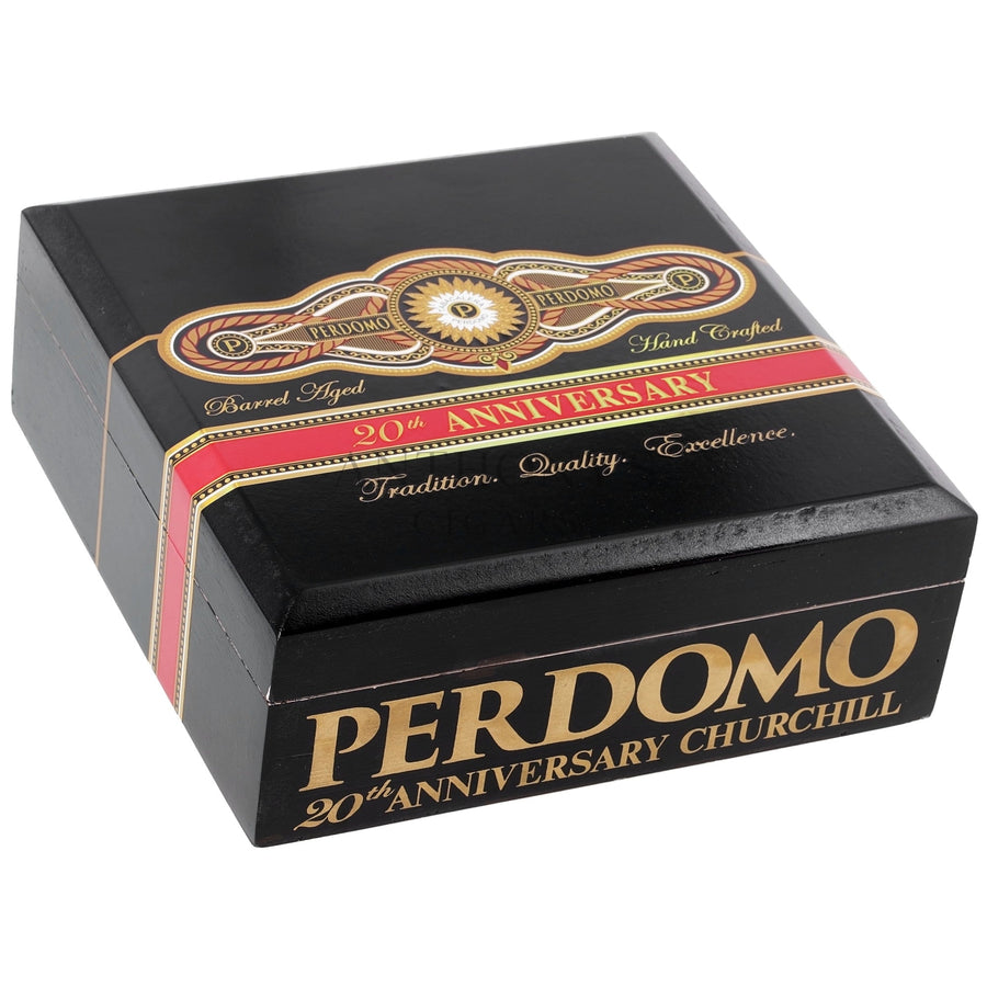 Perdomo 20th Anniversary Maduro Churchill - Closed Box