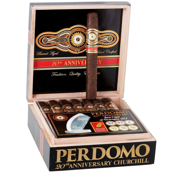Perdomo 20th Anniversary Maduro Churchill - Open Box