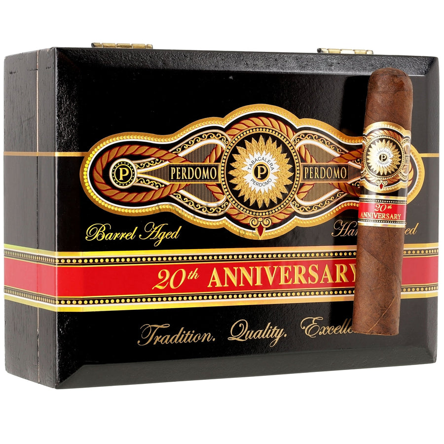 Perdomo 20th Anniversary Maduro Robusto - Closed Box