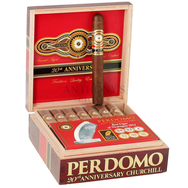 Perdomo 20th Anniversary Sun Grown Churchill - Open Box