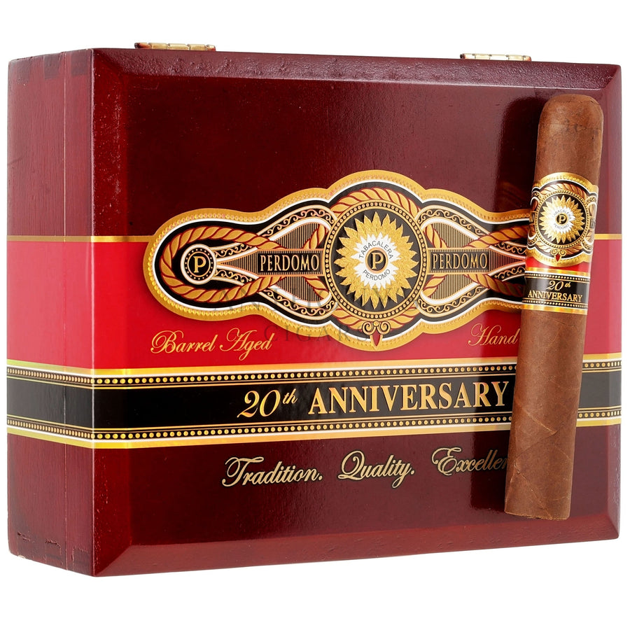 Perdomo 20th Anniversary Sun Grown Gordo - Closed Box