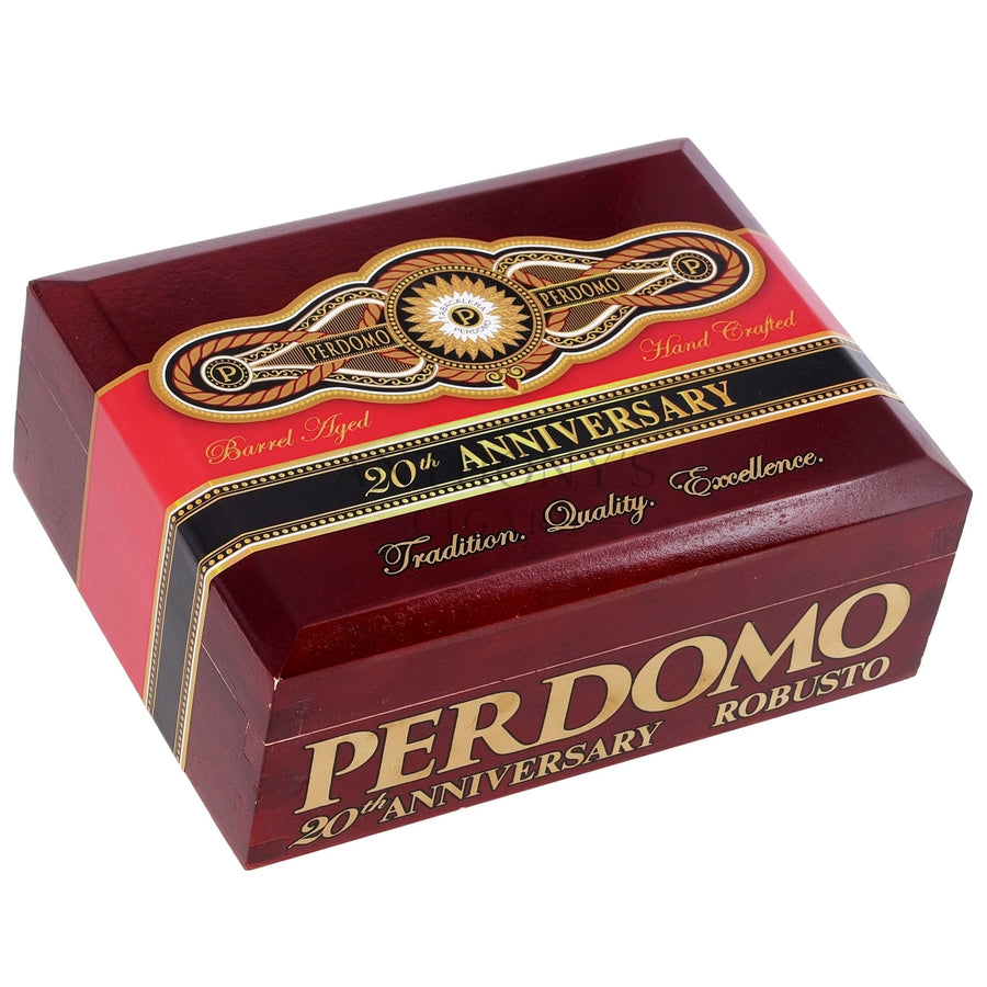 Perdomo 20th Anniversary Sun Grown Robusto - Closed Box