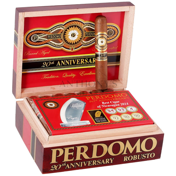 Perdomo 20th Anniversary Sun Grown Robusto - Open Box