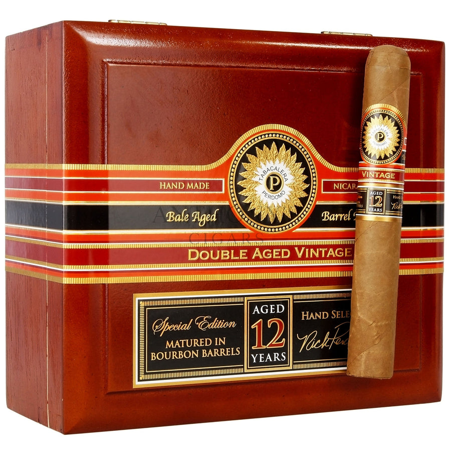Perdomo Double Aged 12 Year Vintage Connecticut Gordo Extra - Closed Box