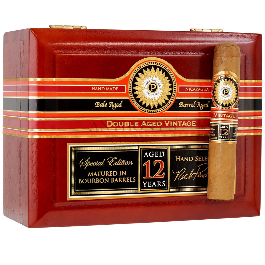 Perdomo Double Aged 12 Year Vintage Connecticut Robusto - Closed Box
