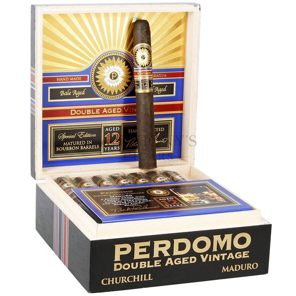 Perdomo Double Aged 12 Year Vintage Maduro Churchill - Open Box