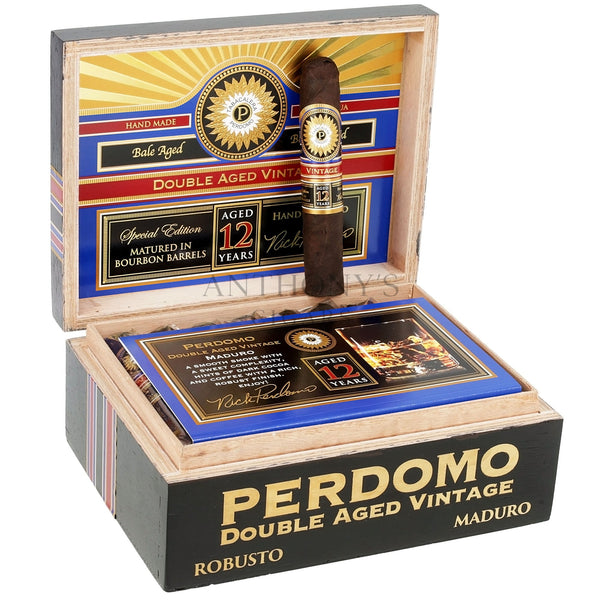 Perdomo Double Aged 12 Year Vintage Maduro Robusto - Open Box
