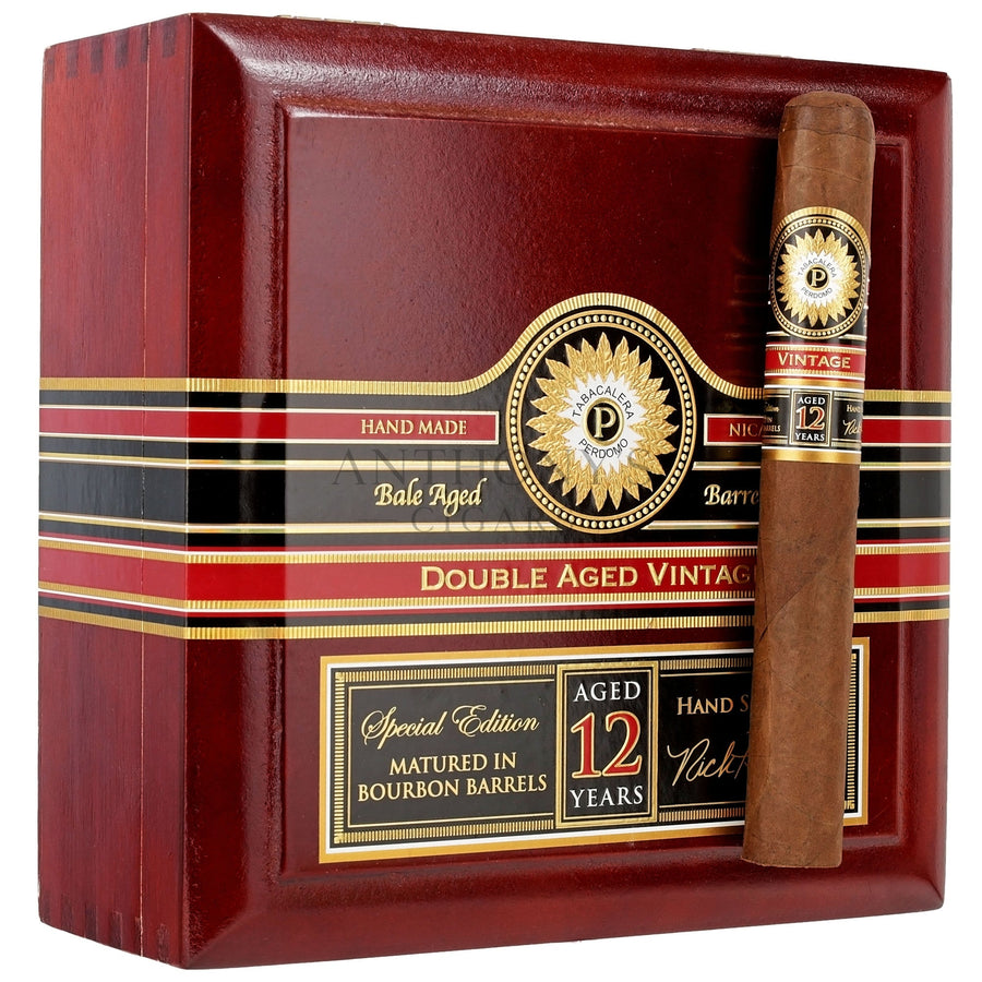 Perdomo Double Aged 12 Year Vintage Sungrown Churchill - Closed Box