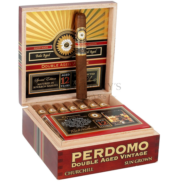 Perdomo Double Aged 12 Year Vintage Sungrown Churchill - Open Box