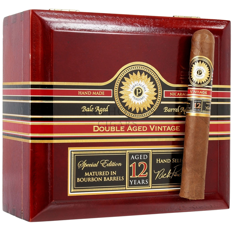 Perdomo Double Aged 12 Year Vintage Sungrown Gordo Extra - Closed Box
