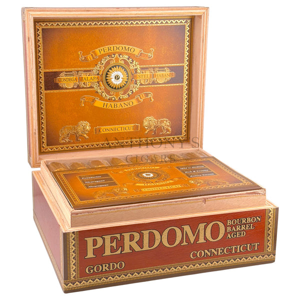 Perdomo Habano Bourbon Barrel Aged Connecticut Gordo - Open Box