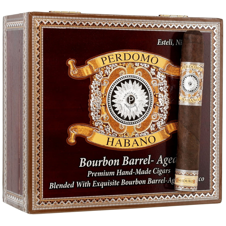 Perdomo Habano Bourbon Barrel Aged Maduro Epicure - Closed Box