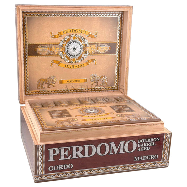 Perdomo Habano Bourbon Barrel Aged Maduro Gordo - Open Box