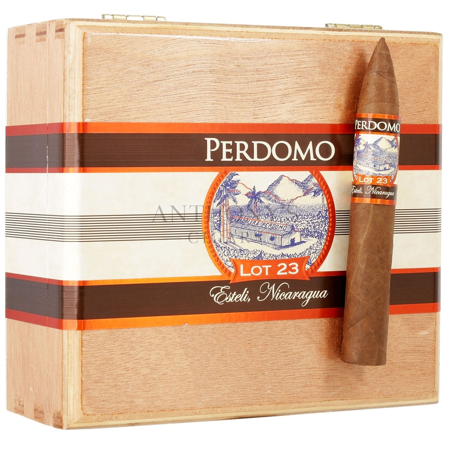 Perdomo Lot 23 Sun Grown Belicoso - Closed Box