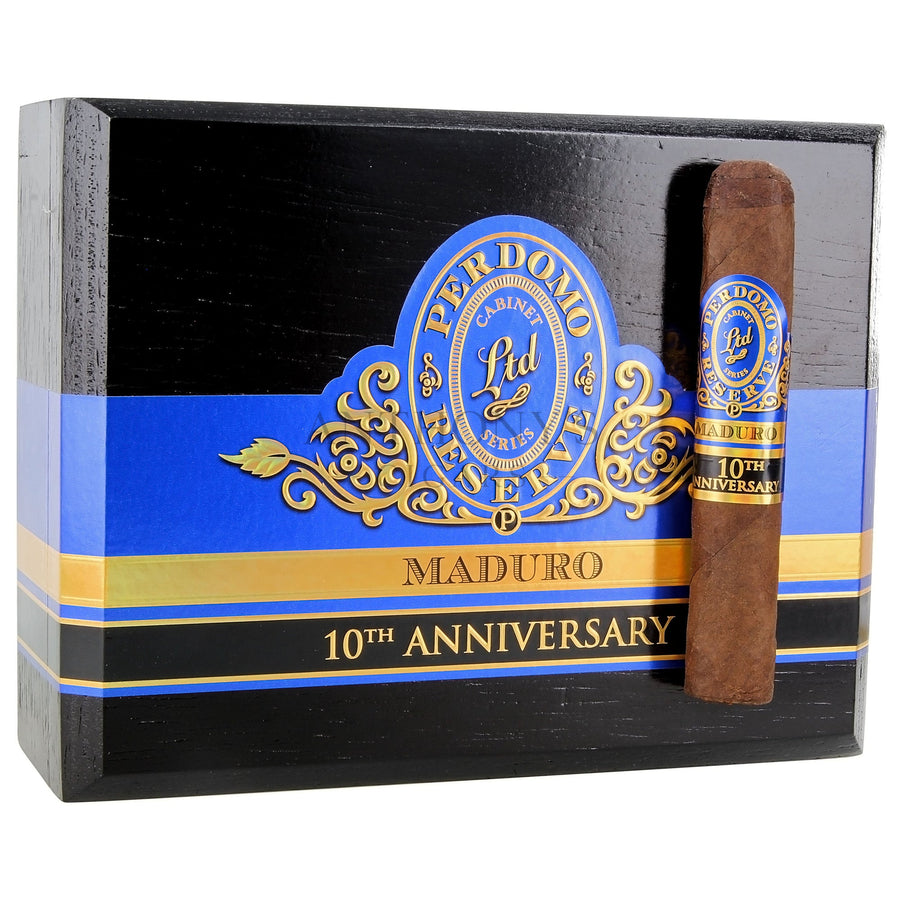 Perdomo Reserve 10th Anniversary Maduro Robusto - Closed Box