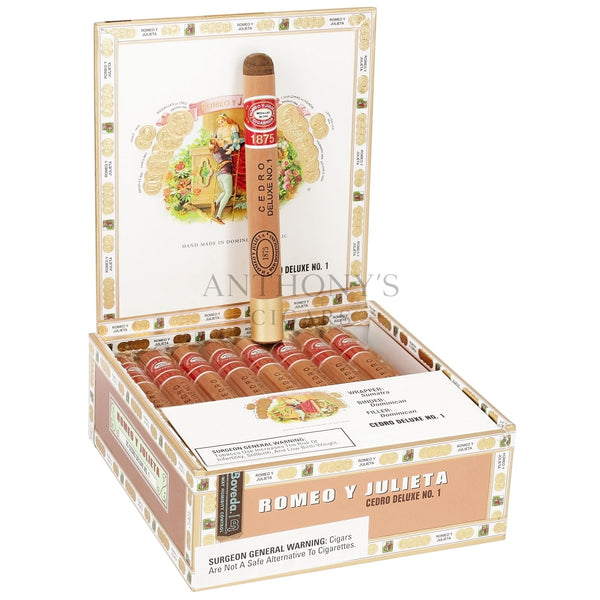 Romeo y Julieta 1875 Cedro Deluxe No. 1 - Open Box