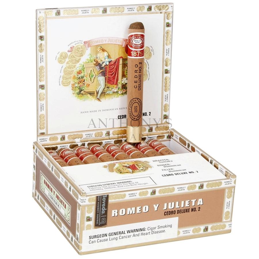 Romeo y Julieta 1875 Cedro Deluxe No. 2 - Open Box