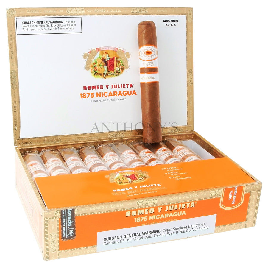 Romeo y Julieta 1875 Nicaragua Magnum - Open Box