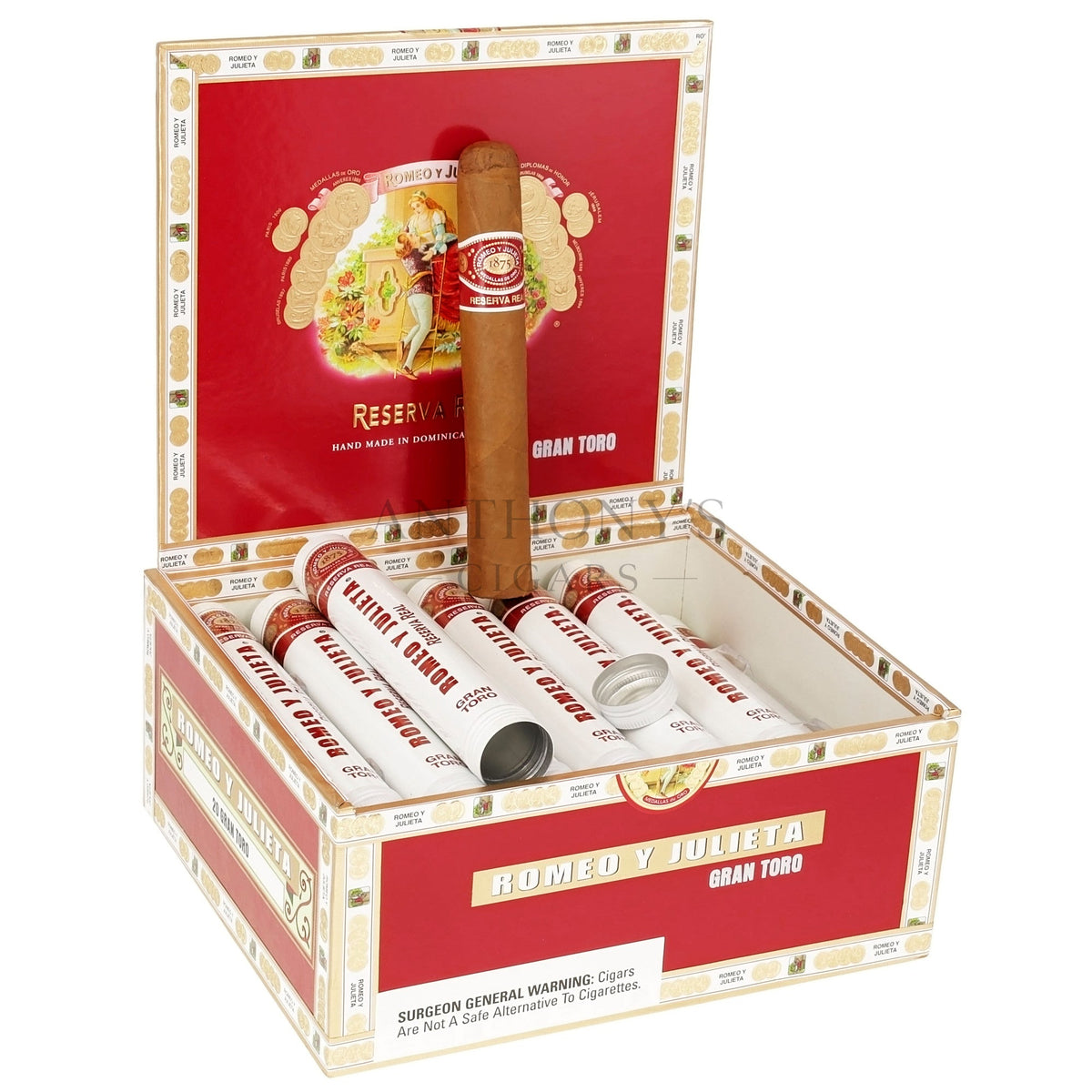Romeo y Julieta Reserva Real Gran Toro Tubo - Open Box