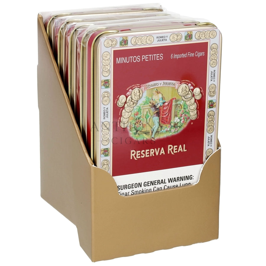 Romeo y Julieta Reserva Real Minutos Petites Tin 6ct - Closed Box