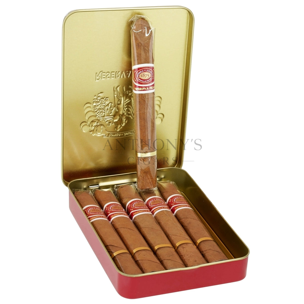 Romeo y Julieta Reserva Real Minutos Petites Tin 6ct - Open Box