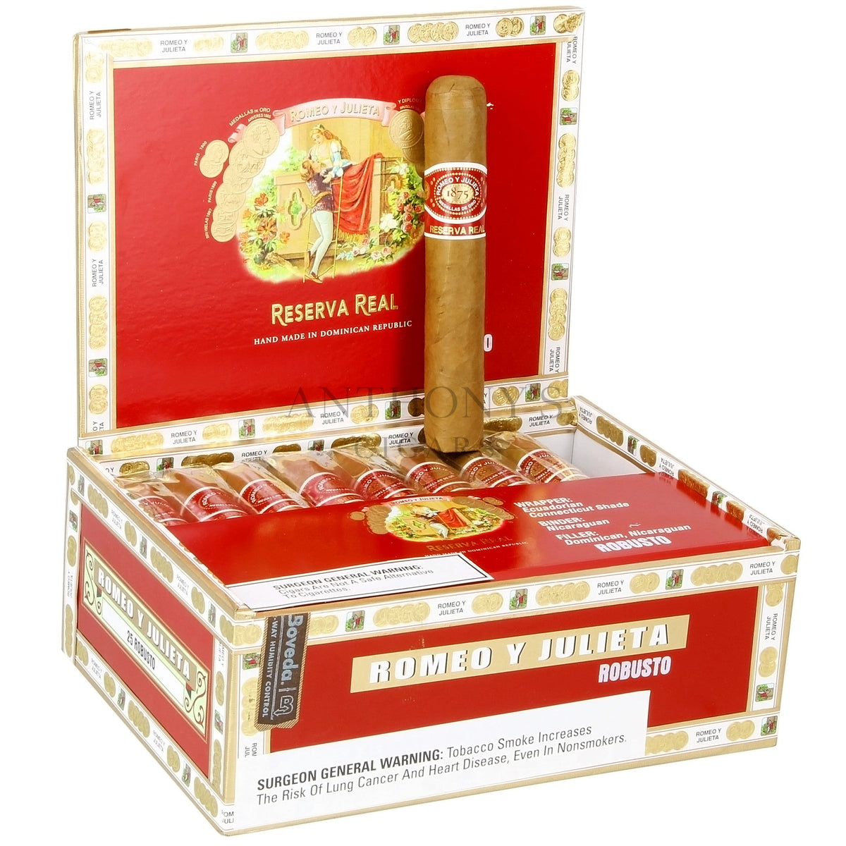 Romeo y Julieta Reserva Real Robusto - Open Box