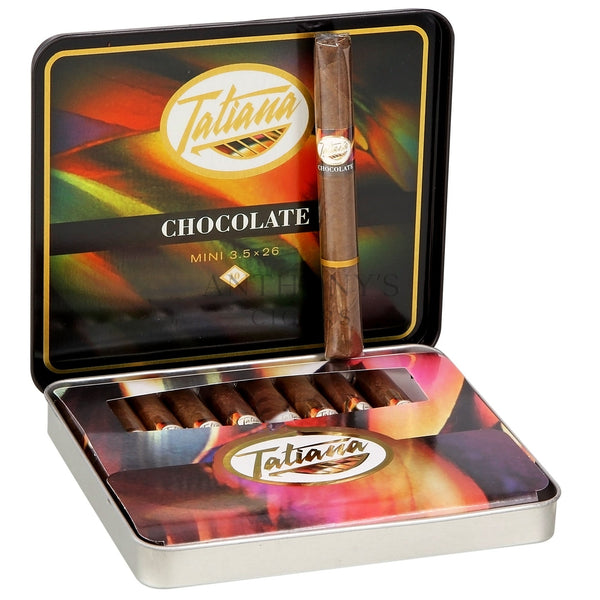 Tatiana Mini Tin Chocolate - Open Box