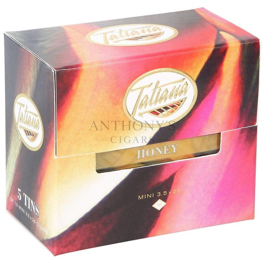 Tatiana Mini Tin Honey - Closed Box