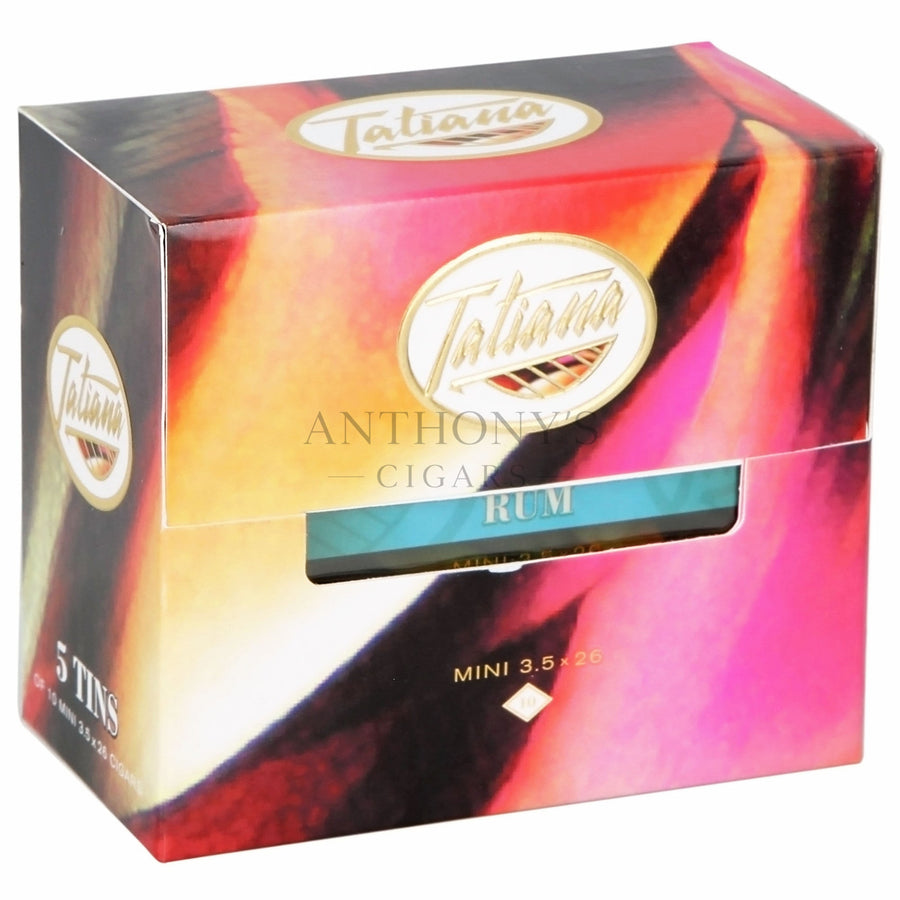Tatiana Mini Tin Rum - Closed Box