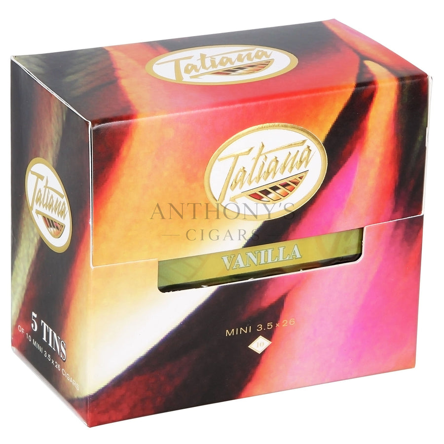 Tatiana Mini Tin Vanilla - Closed Box