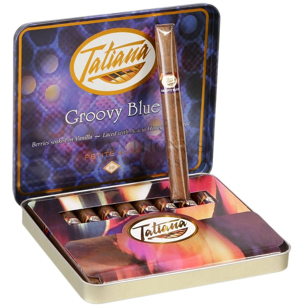 Tatiana Petite Tin Groovy Blue - Open Box