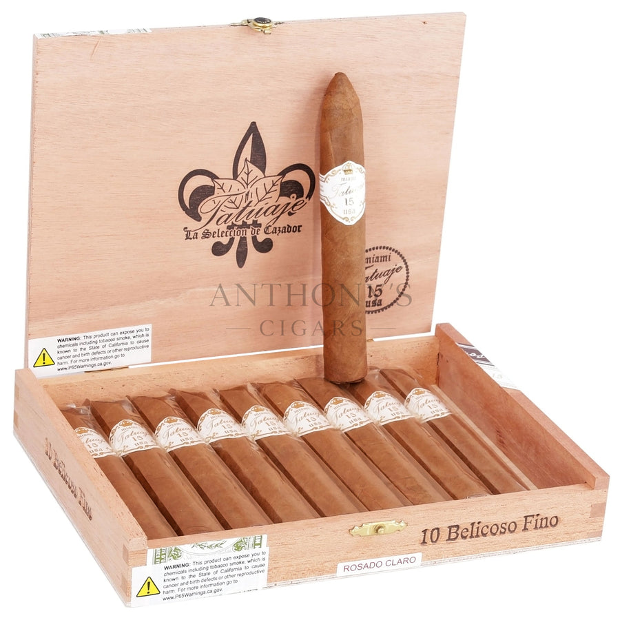 Tatuaje Made in Miami 15th Anniversary Belicoso Fino Claro - Open Box
