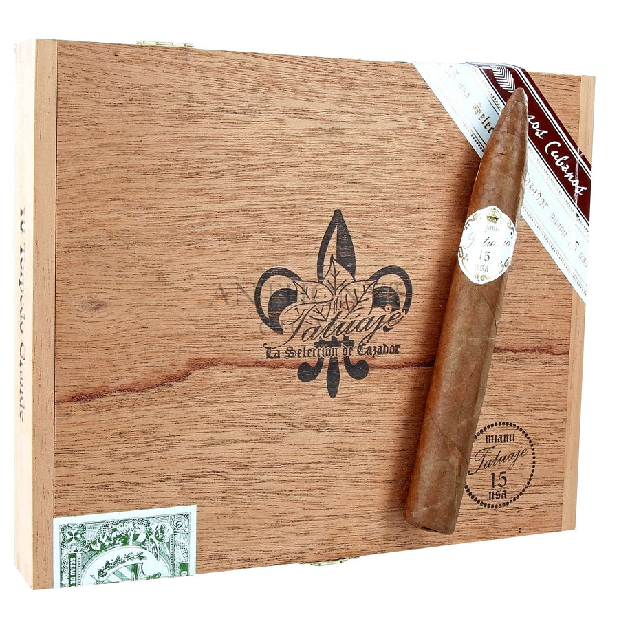 Tatuaje Made in Miami 15th Anniversary Torpedo Grande Claro - Closed Box