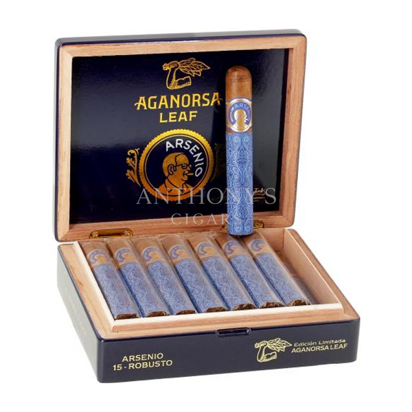 Aganorsa Leaf Arsenio Robusto cigar box