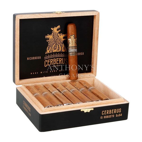 Aganorsa Leaf Guardian of the Farm Cerberus Gran Robusto cigar box
