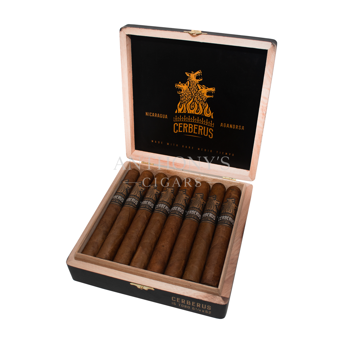 Aganorsa Leaf Guardian of the Farm Cerberus Toro cigar box
