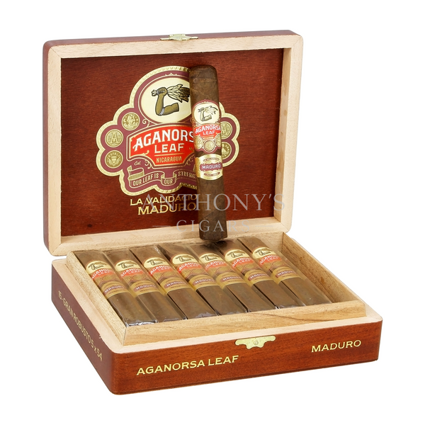Aganorsa Leaf La Validacion Maduro Gran Robusto Box Press cigar box